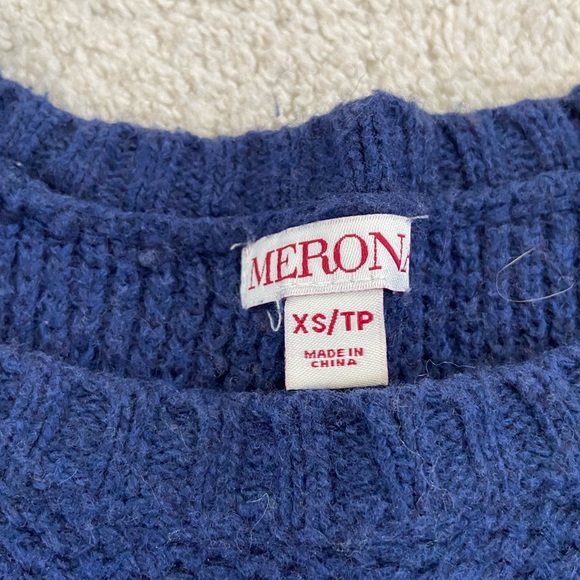 Navy Blue Sweater - Picture 4 of 4